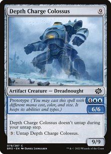 Карта Depth Charge Colossus bro/78/en/foil фото