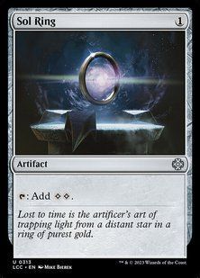 Sol Ring &mdash; Magic: The Gathering, The Lost Caverns of Ixalan Commander #313, Non-foil, English &mdash; фото товару