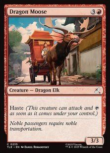 Dragon Moose &mdash; Magic: The Gathering, Avatar: The Last Airbender Eternal #235, Foil, English &mdash; фото товару