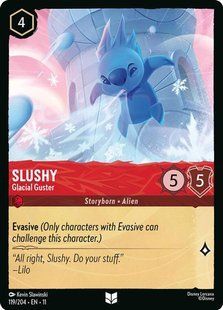 Карта Slushy - Glacial Guster (11 #119) - Disney Lorcana Winterspell &mdash; фото товару