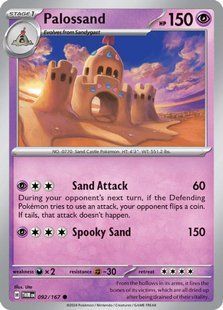 Карта Palossand (TWM #092) - Pokemon TCG Twilight Masquerade pokemon/twm/092/en/regular фото