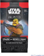 Бустер Star Wars: Unlimited випуску Spark of Rebellion  swu-sor-b фото
