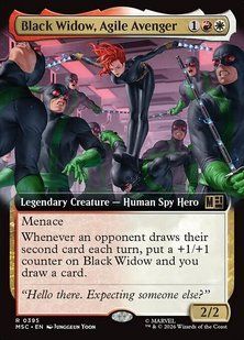 Карта Black Widow, Agile Avenger &mdash; фото товару
