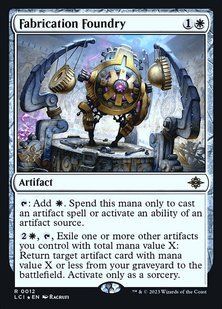 Fabrication Foundry &mdash; Magic: The Gathering, The Lost Caverns of Ixalan Promos #12s, Foil, English &mdash; фото товару