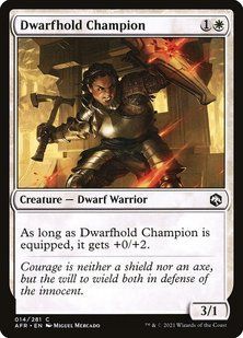 Карта Dwarfhold Champion afr/14/en фото