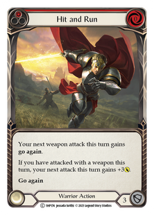 Hit and Run &mdash; Flesh and Blood, History Pack 1 #1HP174, Non-foil, English &mdash; фото товару