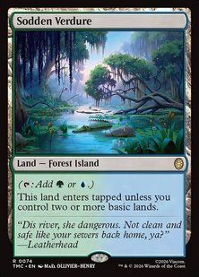 Sodden Verdure &mdash; Magic: The Gathering, Teenage Mutant Ninja Turtles Eternal #74, Non-foil, English &mdash; фото товару