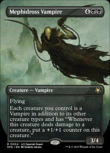 Mephidross Vampire &mdash; Magic: The Gathering, Special Guests #4, Non-foil, English &mdash; фото товару