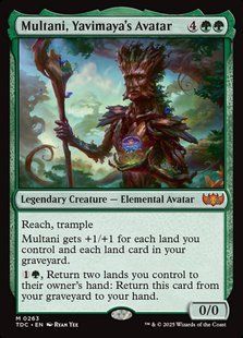 Multani, Yavimaya's Avatar &mdash; Magic: The Gathering, Tarkir: Dragonstorm Commander #263, Non-foil, English &mdash; фото товару