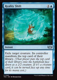 Reality Shift &mdash; Magic: The Gathering, Tarkir: Dragonstorm Commander #163, Non-foil, English &mdash; фото товару