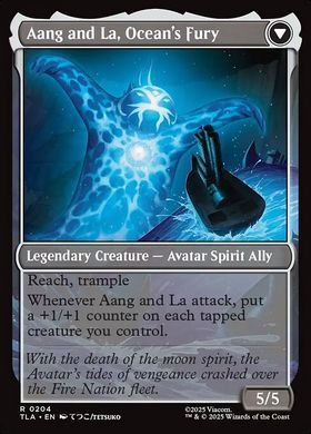Карта Aang, Swift Savior // Aang and La, Ocean's Fury &mdash; фото товару