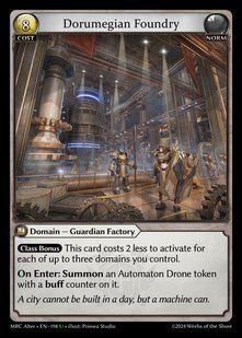 Dorumegian Foundry &mdash; Grand Archive, Mercurial Heart Alter Edition #198, Non-foil, English &mdash; фото товару