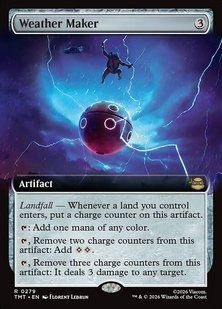 Weather Maker &mdash; Magic: The Gathering, Teenage Mutant Ninja Turtles #279, Foil, English &mdash; фото товару