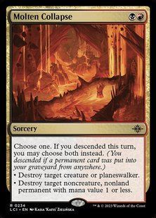 Molten Collapse &mdash; Magic: The Gathering, The Lost Caverns of Ixalan #234, Non-foil, English &mdash; фото товару