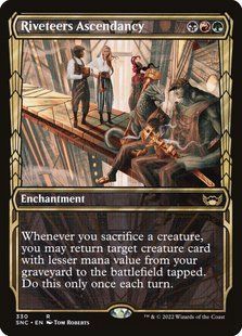 Riveteers Ascendancy &mdash; Magic: The Gathering, Streets of New Capenna #330, Non-foil, English &mdash; фото товару