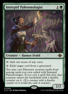Intrepid Paleontologist &mdash; Magic: The Gathering, The Lost Caverns of Ixalan #193, Non-foil, English &mdash; фото товару