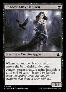 Shadow Alley Denizen &mdash; Magic: The Gathering, Ravnica Remastered #92, Non-foil, English &mdash; фото товару