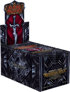 Дисплей бустерів випуску Mastery Pack: Assassin - Flesh and Blood TCG &mdash; фото товару