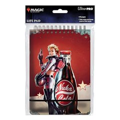 Блокнот для ведення гри Nuka-Cola Pinup Spiral Life Pad for Magic: The Gathering - Fallout lp-38315 фото