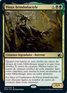 Old Stickfingers &mdash; Magic: The Gathering, Innistrad: Midnight Hunt #234, Non-foil, French &mdash; фото товару