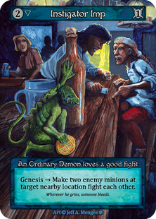 Instigator Imp &mdash; Sorcery: Contested Realms, Gothic #got-instigator_imp-b-s, Non-foil, English &mdash; фото товару