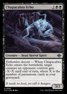 Chupacabra Echo &mdash; Magic: The Gathering, The Lost Caverns of Ixalan #97, Foil, English &mdash; фото товару