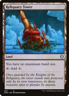 Reliquary Tower &mdash; Magic: The Gathering, Dominaria United Commander #227, Non-foil, English &mdash; фото товару
