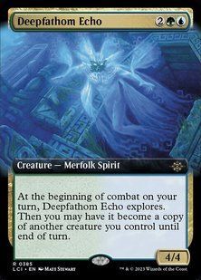 Deepfathom Echo &mdash; Magic: The Gathering, The Lost Caverns of Ixalan #385, Non-foil, English &mdash; фото товару