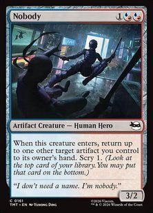 Nobody &mdash; Magic: The Gathering, Teenage Mutant Ninja Turtles #161, Non-foil, English &mdash; фото товару