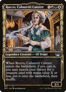 Rocco, Cabaretti Caterer &mdash; Magic: The Gathering, Streets of New Capenna #332, Non-foil, English &mdash; фото товару