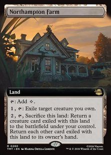 Northampton Farm &mdash; Magic: The Gathering, Teenage Mutant Ninja Turtles #280, Foil, English &mdash; фото товару
