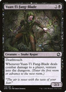 Карта Yuan-Ti Fang-Blade afr/128/ru фото