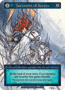 Survivors of Serava &mdash; Sorcery: Contested Realms, Gothic #got-survivors_of_serava-b-s, Non-foil, English &mdash; фото товару