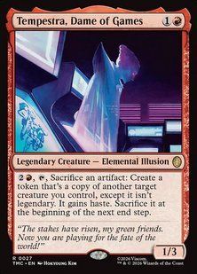Tempestra, Dame of Games &mdash; Magic: The Gathering, Teenage Mutant Ninja Turtles Eternal #27, Non-foil, English &mdash; фото товару