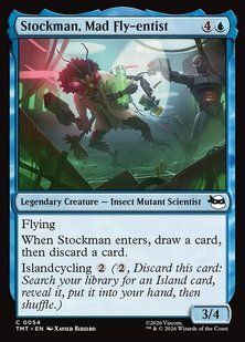 Stockman, Mad Fly-entist &mdash; Magic: The Gathering, Teenage Mutant Ninja Turtles #54, Foil, English &mdash; фото товару