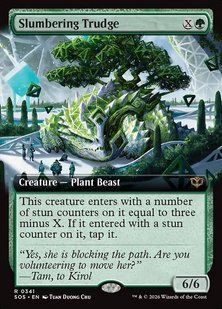 Slumbering Trudge &mdash; Magic: The Gathering, Secrets of Strixhaven #341, Non-foil, English &mdash; фото товару
