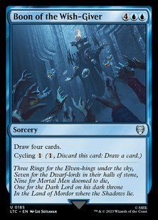 Карта Boon of the Wish-Giver &mdash; фото товару