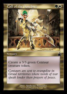 Call of the Conclave &mdash; Magic: The Gathering, Ravnica Remastered #358, Non-foil, English &mdash; фото товару