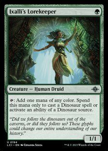 Ixalli's Lorekeeper &mdash; Magic: The Gathering, The Lost Caverns of Ixalan #194, Non-foil, English &mdash; фото товару