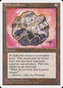 Fellwar Stone &mdash; Magic: The Gathering, Fourth Edition #319, Non-foil, English &mdash; фото товару