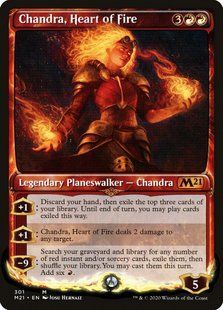 Карта Chandra, Heart of Fire &mdash; фото товару