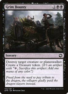 Карта Grim Bounty afr/106/en фото