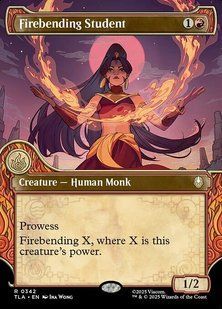 Firebending Student &mdash; Magic: The Gathering, Avatar: The Last Airbender #342, Non-foil, English &mdash; фото товару