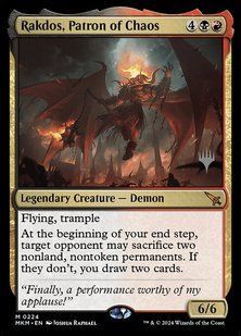 Карта Rakdos, Patron of Chaos &mdash; фото товару