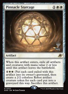 Pinnacle Starcage &mdash; Magic: The Gathering, Edge of Eternities Promos #27p, Non-foil, English &mdash; фото товару