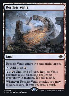 Restless Vents &mdash; Magic: The Gathering, The Lost Caverns of Ixalan Promos #284s, Foil, English &mdash; фото товару