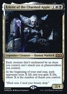 Eriette of the Charmed Apple &mdash; Magic: The Gathering, Wilds of Eldraine Promos #202s, Foil, English &mdash; фото товару