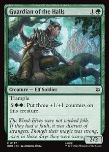 Карта Guardian of the Halls hob/127/en/foil фото