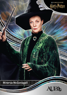 Колекційна карта Minerva McGonagall &mdash; 2026 Kakawow Aura Harry Potter 25th Anniversary kaw/ahp/b-19 фото