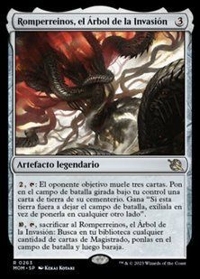 Realmbreaker, the Invasion Tree &mdash; Magic: The Gathering, March of the Machine #263, Non-foil, Spanish &mdash; фото товару
